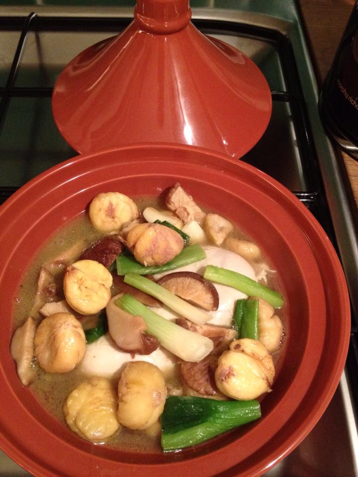 chestnut chicken stew